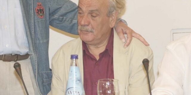 Πέθανε ο ποιητής Χριστόφορος Λιοντάκης