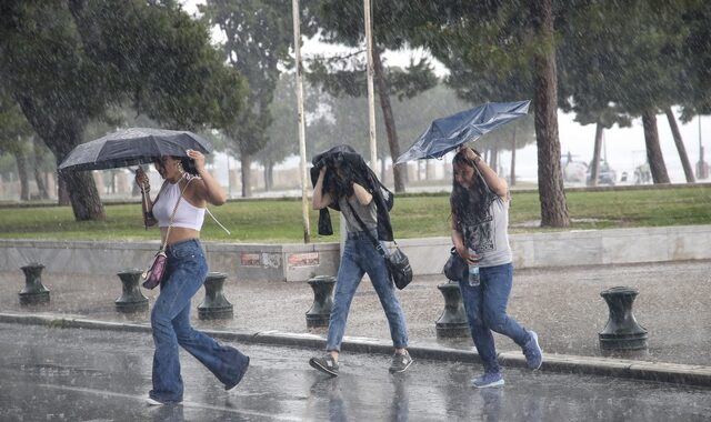 Έκτακτο Δελτίο Καιρού: Έρχονται καταιγίδες από το βράδυ του Σαββάτου