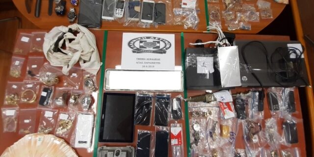 Σπείρα διαρρηκτών είχε ρημάξει τα σπίτια στην Βορειοανατολική Αττική