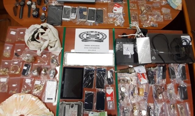 Σπείρα διαρρηκτών είχε ρημάξει τα σπίτια στην Βορειοανατολική Αττική