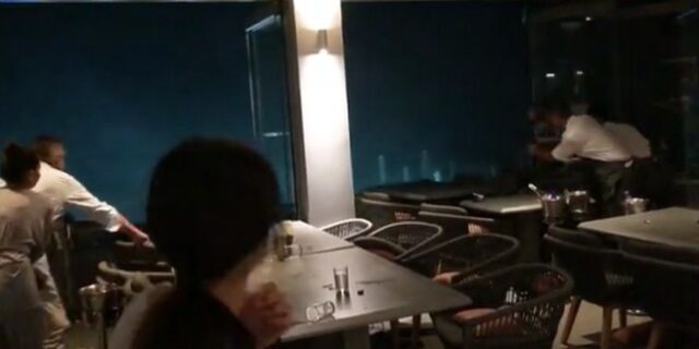 Κακοκαιρία στη Χαλκιδική: Βίντεο που κόβει την ανάσα – “Αν βρισκόσουν έξω δεν θα είχες καμία τύχη”