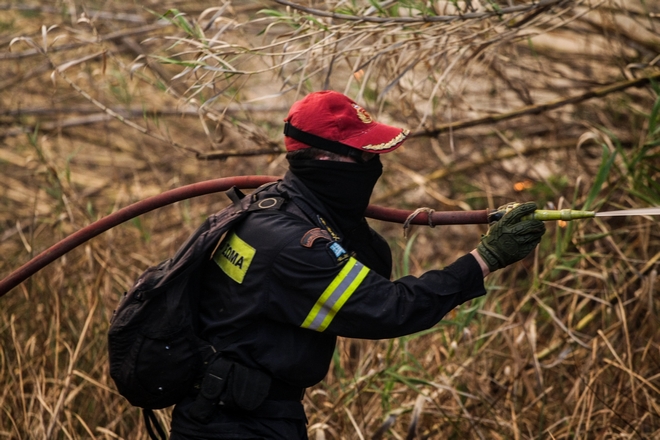 Κεφαλονιά: Φωτιά στην περιοχή Καρδακάτα
