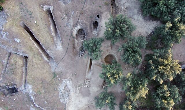 Δύο νέοι ασύλητοι τάφοι ανακαλύφθηκαν στα Αηδόνια Νεμέας