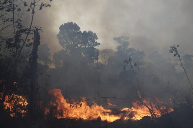 Παγκόσμια ανησυχία: Οι φλόγες συνεχίζουν να καίνε τον Αμαζόνιο