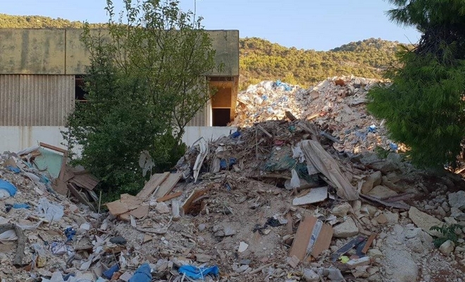 Σχιστό: Μετέτρεψαν εγκαταλελειμμένο θεραπευτήριο σε χωματερή
