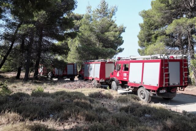 Σε εξέλιξη φωτιά στη Νέα Κίο Αργολίδας