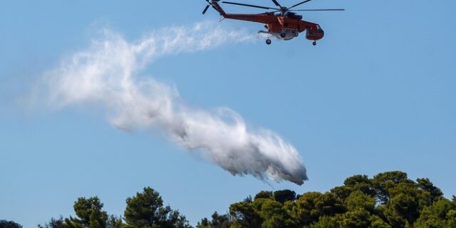 Σε ύφεση οι φωτιές σε Πεντέλη και Αρτέμιδα – Βαίνει προς ύφεση στην Τανάγρα