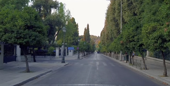Βίντεο Drone: Η Αθήνα τον Αύγουστο, χωρίς κυκλοφοριακό και ρύπανση