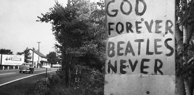 Η Φωτογραφία της Ημέρας: Ένα Αντι-Beatles μήνυμα σε τοίχο