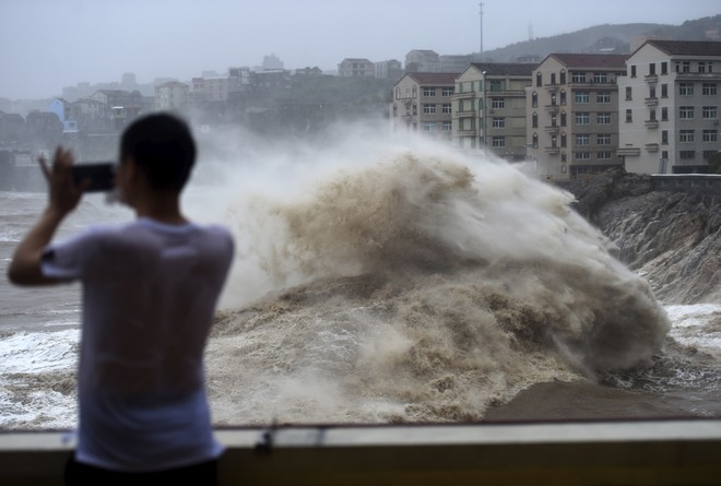 Κίνα: Στους 28 οι νεκροί από τον τυφώνα Λέκιμα