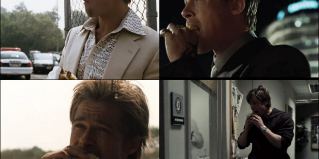 Μπραντ Πιτ: Γιατί τον βλέπουμε να τρώει σε κάθε ταινία