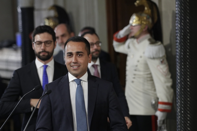 Ιταλία: “Πολιτική συμφωνία” Δημοκρατικών – Κινήματος Πέντε Αστέρων για σχηματισμό κυβέρνησης