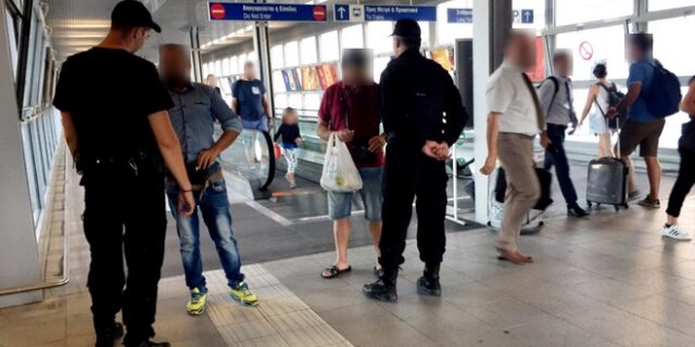 Αστυνομική επιχείρηση στο “Ελ.Βενιζέλος” για τον εντοπισμό μεταναστών με πλαστά έγγραφα