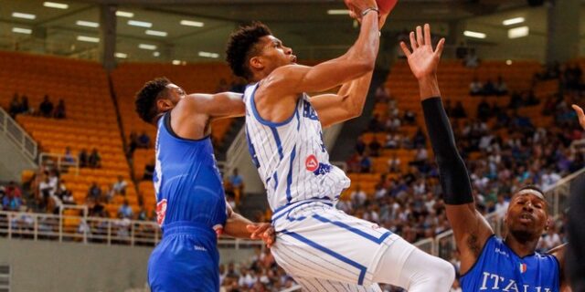 LIVE: Ελλάδα – Ιταλία