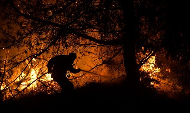Φωτιά στην Εύβοια: Δραματικές εικόνες – Συγκλονιστικά φωτογραφικά ντοκουμέντα