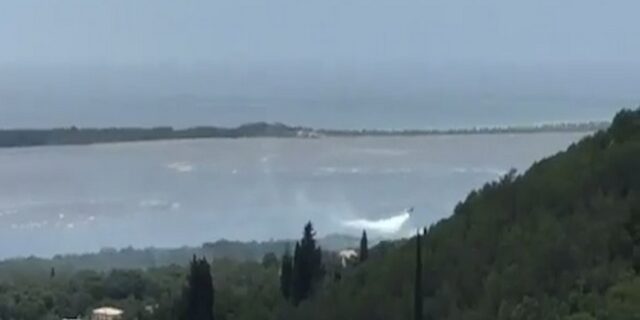 Φωτιά σε περιοχή Natura στην Κέρκυρα