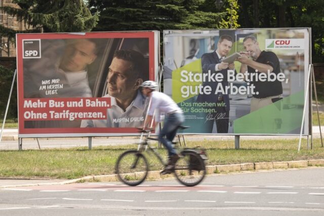 Γερμανία: Κρίσιμες εκλογές στα ανατολικά κρατίδια – Εξελίξεις στο πολιτικό σκηνικό