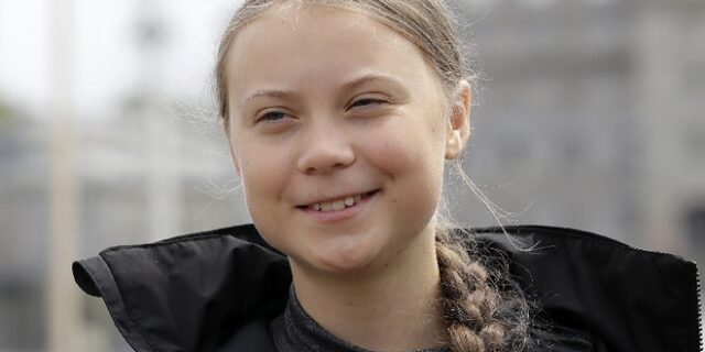 Η Γκρέτα Τούνμπεργκ φτάνει στη Νέα Υόρκη