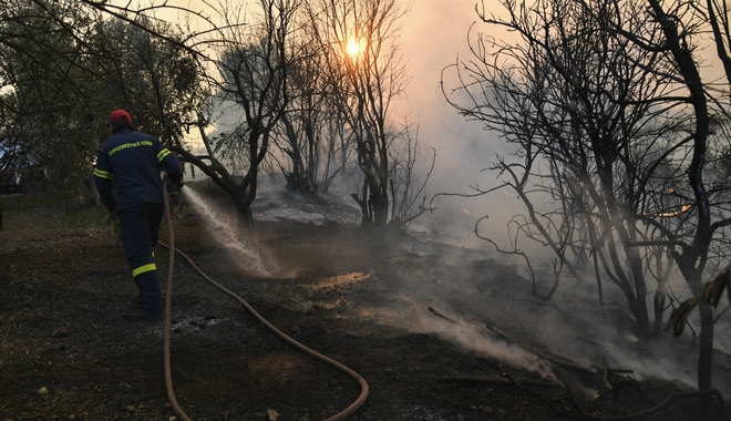 Εκκενώθηκε προληπτικά το Παλαιοχώρι στην Κέρκυρα – Προσαγωγή υπόπτου στη Λέρο