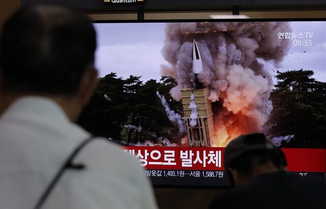 Βόρεια Κορέα: Νέες εκτοξεύσεις “βλημάτων αγνώστου τύπου”