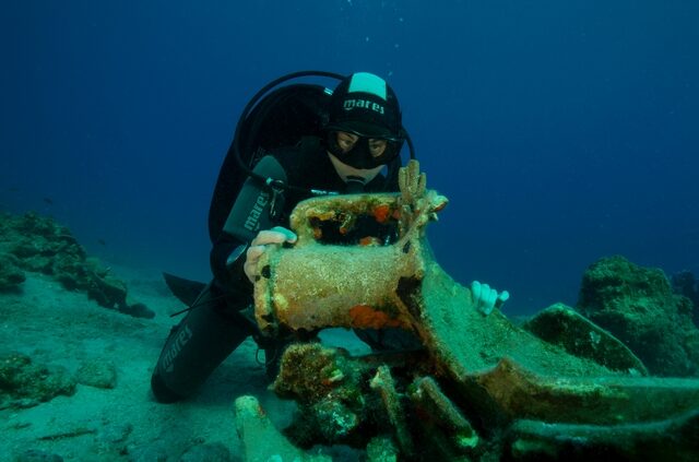 Άγκυρα κολοσσιαίου πλοίου του 6ου π.Χ. αιώνα βρέθηκε στη νήσο Λέβιθα