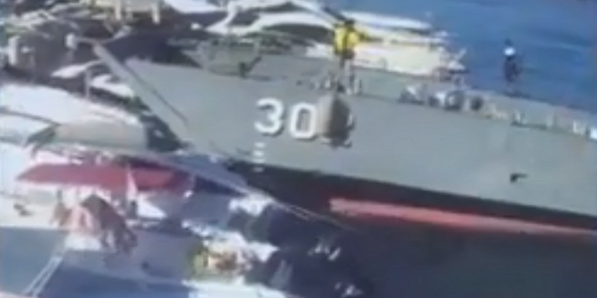 Κερύνεια: “Κάρφωσε” σκάφος του λιμενικού σε βάρκες