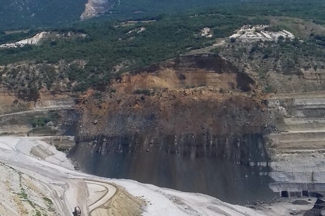 Κατολίσθηση ορυχείου στο προσήλιο Κοζάνης