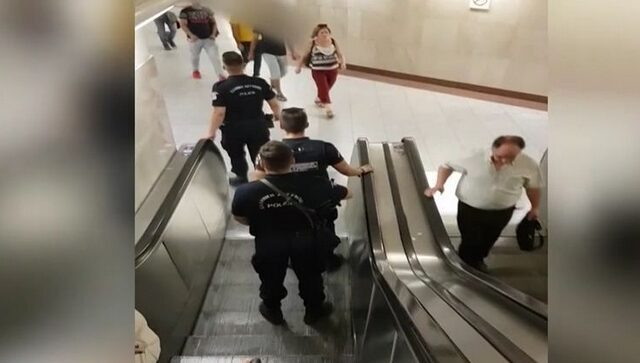 Οι “μαύροι πάνθηρες” της ΕΛΑΣ μπήκαν στο μετρό