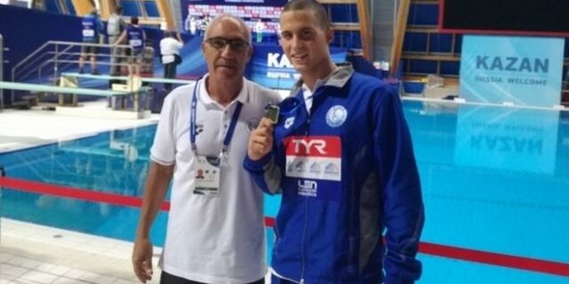 Παγκόσμιος πρωταθλητής στα 400μ μικτή ατομική με παγκόσμιο ρεκόρ ο Απόστολος Παπαστάμος