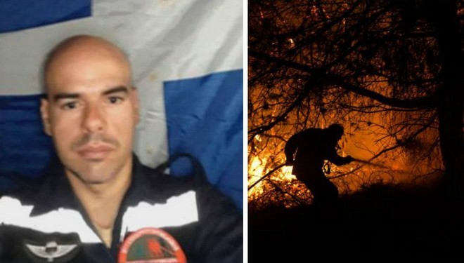 Συγκλονίζει ο εγκαυματίας πυροσβέστης στην Εύβοια: Μας είχε περικυκλώσει η φωτιά
