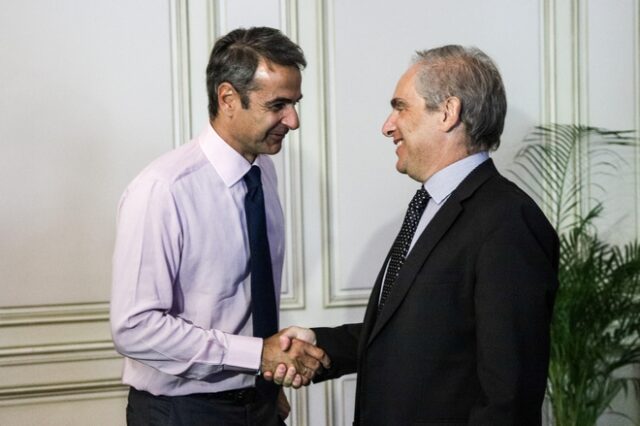 Συνάντηση Μητσοτάκη με τον ιδρυτή της πρωτοβουλίας Safe Water Sports