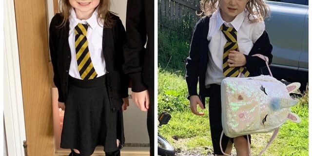 SC(h)OOL: Γονείς φωτογραφίζουν τα παιδιά τους πριν και μετά το σχολείο και γίνονται viral