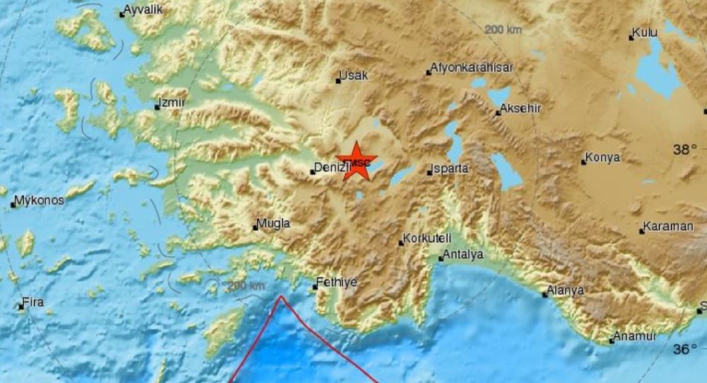 Τουρκία: Σεισμός μεγέθους 5,7 βαθμών στο νοτιοδυτικό τμήμα της χώρας