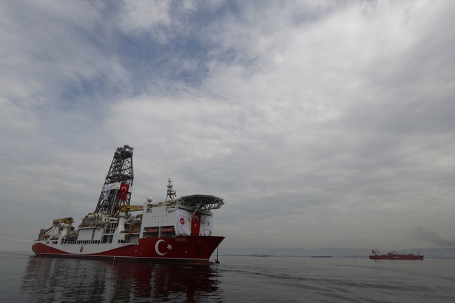 Το τουρκικό σκάφος Ορούτς Ρέις πλέει ανατολικά της Ρόδου