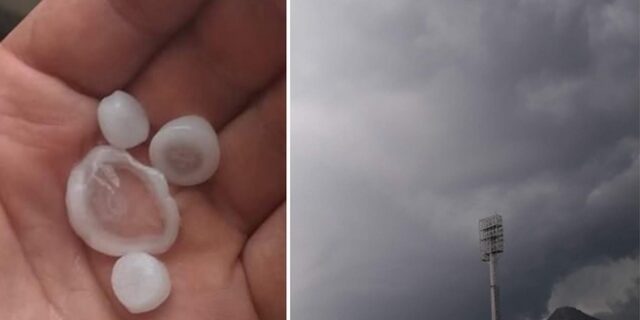 Σε όλη την Ελλάδα είχε καύσωνα, στη Ξάνθη έριχνε χαλάζι σε μέγεθος φουντουκιού