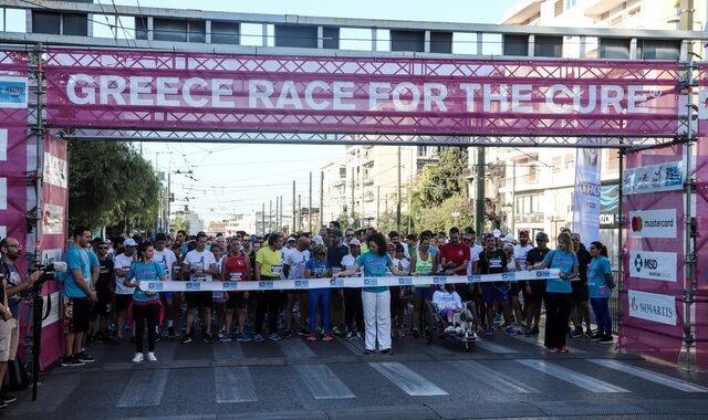 Greece Race for the Cure: Ο γύρος της Αθήνας ενάντια στον καρκίνο του μαστού