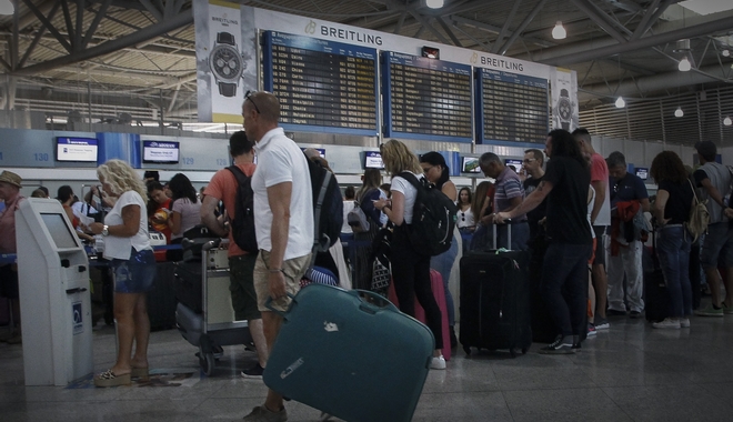 Πάνω από 3 εκατ. επιβάτες τον Αύγουστο στο “Ελ. Βενιζέλος”
