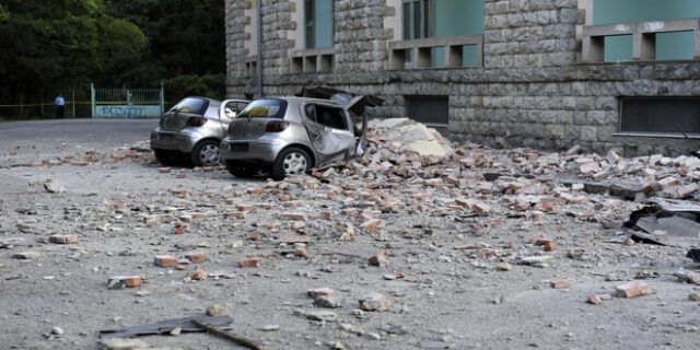 Αλβανία: Δεκάδες τραυματίες και υλικές ζημιές από τον σεισμό των 5,6 Ρίχτερ