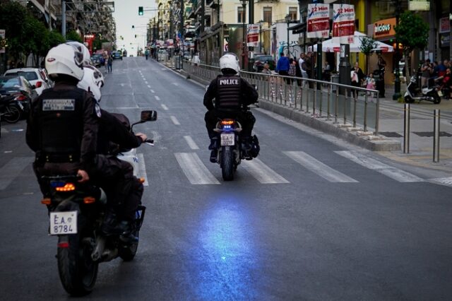 Εξόρμηση της Άμεσης Δράσης για την εγκληματικότητα στο κέντρο της Αθήνας