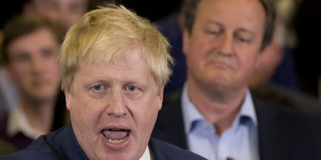 Κάμερον: Ο Τζόνσον πίστευε ότι οι Βρετανοί δεν θα ψήφιζαν υπέρ του Brexit στο δημοψήφισμα του 2016