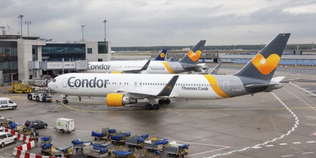 Η Γερμανία διασώζει την Condor, θυγατρική της Thomas Cook