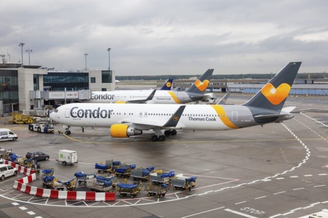 Η Γερμανία διασώζει την Condor, θυγατρική της Thomas Cook