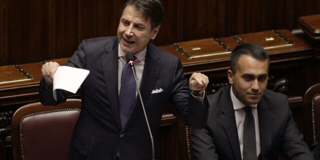 Ιταλία: Τέλος η πολιτική κρίση – Ψήφος εμπιστοσύνης στη νέα κυβέρνηση