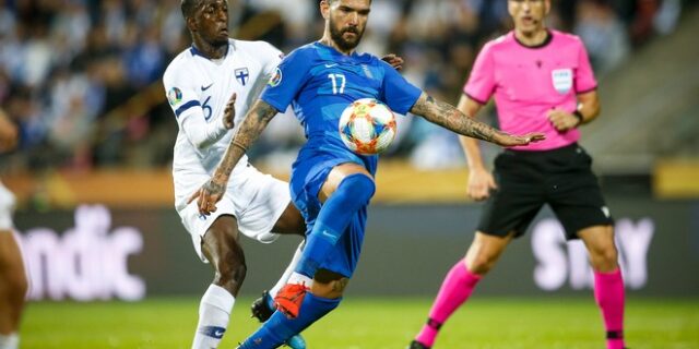 Προκριματικά EURO 2020: Η Ελλάδα ηττήθηκε με 1 – 0 από την Φιλανδία