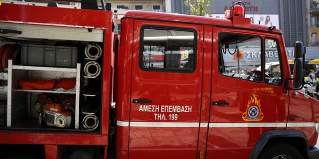 Θεσσαλονίκη: Φωτιά σε περίπτερο στο κέντρο της πόλης