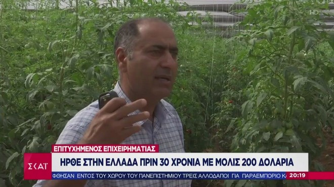 Ινδός ήρθε στην Ελλάδα με 200 δολάρια και σήμερα καλλιεργεί 1.000 στρέμματα
