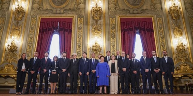 Ιταλία: Ορκίστηκε η νέα κυβέρνηση – Τα 37 ο μέσος όρος ηλικίας των μελών της
