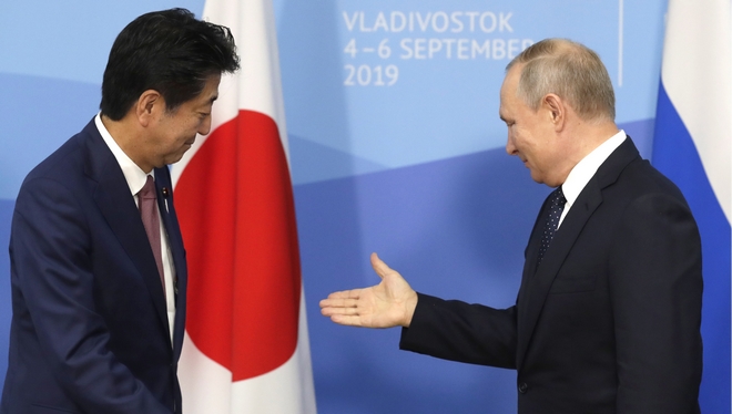 Ο Πούτιν απέρριψε πρόταση της Ιαπωνίας για υπογραφή συνθήκης ειρήνης