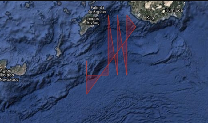 Νέα τουρκική NAVTEX από την Ρόδο μέχρι την Κρήτη