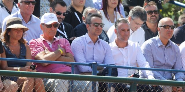Στο Davis Cup ο πρωθυπουργός Κυριάκος Μητσοτάκης – Τι είπε στον Τσιτσιπά